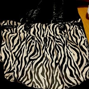 Large Zebra Purse.